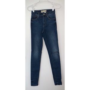 Ultra rise jeans